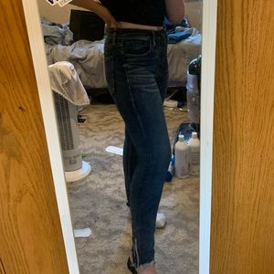 American eagle hi rise jegging crop